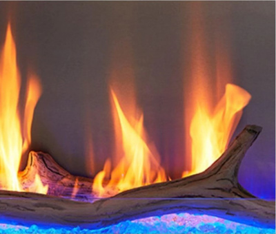Majestic Driftwood Log Set for Lanai Fireplaces, Natual Gas (CDLS)