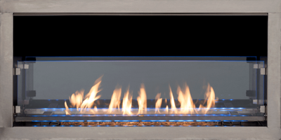 Superior Barcelona Lights 60" Vent Free Linear Outdoor Fireplace with Electronic Ignition, Natural Gas (ODLVF60ZEN) (F4835)