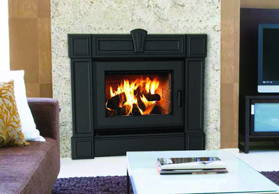 Superior WRT3920 EPA Certified Wood-Burning Fireplace, White Stack Refractory Panels (WRT3920WS) (F3557)
