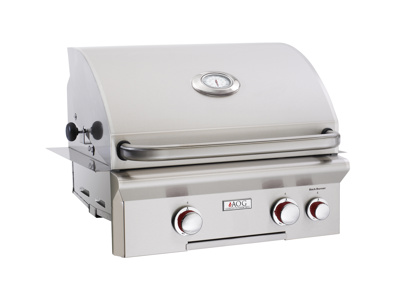 American Outdoor Grills (AOG) T Series 24" Built-In 2 Burner Grill, Natural Gas (24NBT)