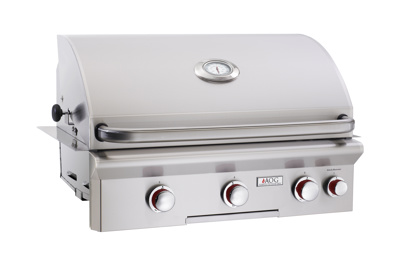 American Outdoor Grill (AOG) T Series 30" Built-In Grill with Rapid Light Piezo Ignition System, Natural Gas (30NBT-00SP)