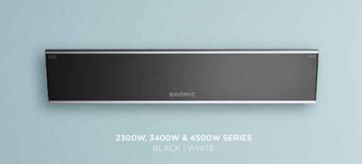 Bromic 4500w Platinum Smart-Heat Electric Heater, Black (BH3622000)