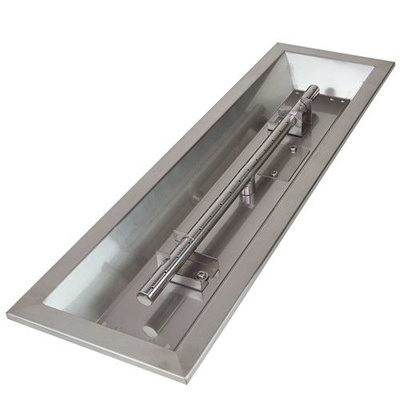 Athena 48" x 6" Stainless Steel Drop-In Linear Pan with T-Burner (DIP-LN-48)