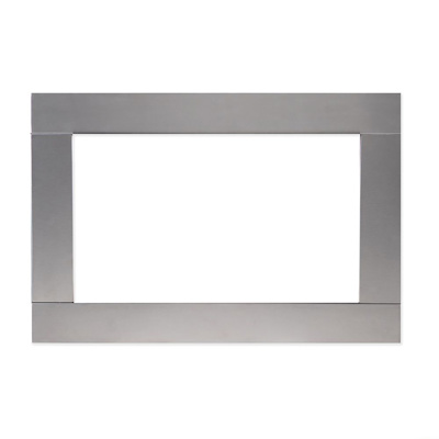 Superior Stainless Steel Decorative Surround for the DRL2045 and DRL3545 Fireplaces (F4241) (DS-SS-RNCL45)