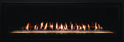 Empire Comfort Systems Boulevard 72" Direct Vent Linear Fireplace, Natural Gas (DVLL72BP90N)