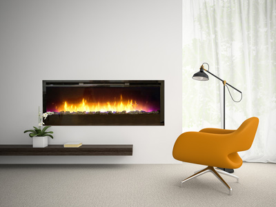 Empire Nexfire 50" Linear Electric Fireplace (EBL50)