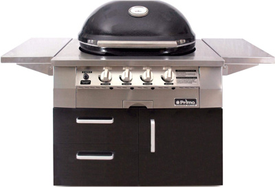 ****  DISCONTINUED  ****Primo Oval Freestanding BBQ, Propane (G420C)