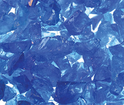 Heat & Glo Cobalt/Blue Crushed Glass Media (MEDIA-COBALT-48)