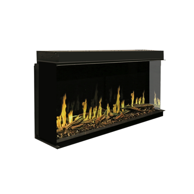 Modern Flames Orion 100" Multi Heliovision Multi-Sided Fireplace, Electric (OR100-MULTI)