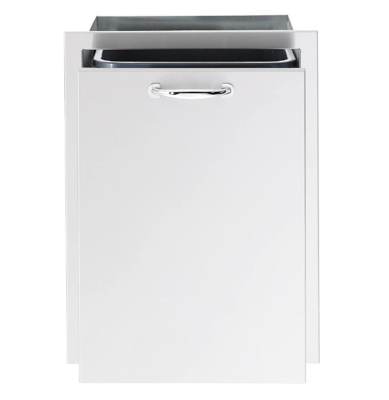 Summerset 20" Stainless Steel Pull-Out Trash Drawer with 2 Bins (SSTD2-20)