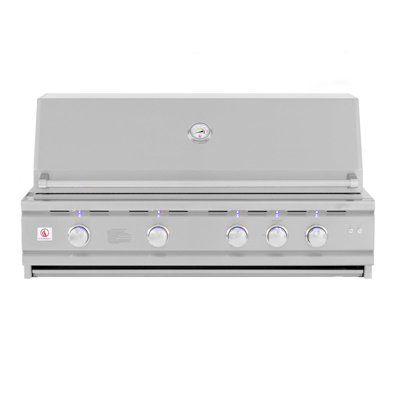Summerset TRL Deluxe 44" Built-In 4 Burner Grill with Rotisserie, Propane (TRLD44A-LP)
