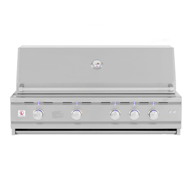 Summerset TRL 44" Deluxe Built-in 4 Burner Grill with Rotisserie, Natural Gas (TRLD44A-NG)