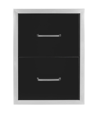Wildfire 16" x 22" The Ranch Double Drawer (WF-DDW1622-BSS)