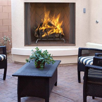 Superior WRE6000 Series 42" Outdoor Wood Fireplace (WRE6042) (F4223)