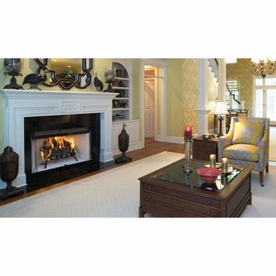 Superior WRT3000 Series 42" Radiant Traditional Fireplace with White Stacked Refractory, Wood Burning  (WRT3042WSI) (F0666)
