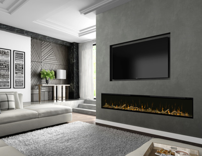 Dimplex IgniteXL® 100" Built-In Linear Fireplace, Electric (XLF100)