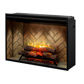 Dimplex Revillusion 42” Herringbone Electric Fireplace with Glass, Includes: RBF42, RBFGLASS42, and RBFPLUG (500002410)