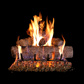 Real Fyre 24” Live Oak Log Set and Burner, Natural Gas (64-YE)
