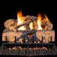 Real Fyre Charred Angel Split Oak 18" Vented Gas Logs, Natural Gas or Propane (CHNS-18)