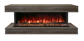 Modern Flames Landscape Pro Multi 96” Linear Multi-Sided Fireplace, Electric (LPM-9616)