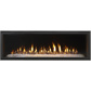Heat & Glo Mezzo 72" Direct Vent Linear Fireplace with Intellifire Touch Ignition, Natural Gas (MEZZO72-C)