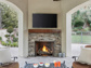 Majestic 36" Courtyard Outdoor Traditional Gas Fireplace, Stacked Concrete Refractory (ODCOUG-36TS) *Formerly ODCOUG-36T and ODCOUG-PT*