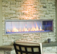 ****  WHILE SUPPLIES LAST - REPlACED BY ODLVF48ZEN.  **** Astria Barcelona Lights 48" Vent Free Linear Outdoor Fireplace with Electronic Ignition, Natural Gas (ODLVF48ZEN) (F4834)