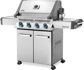 Napoleon Prestige™ 500 Stainless Steel 4 Burner Grill with Infrared Side and Rear Burners, Propane (P500RSIBPSS-3)