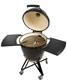 Primo Round Large All-in-One Kamado Grill, Charcoal (PGCRC)