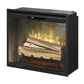 Dimplex Revillusion® 24" Built-In Traditional Firebox with Weathered Concrete Backer and Revillusion® Flame Technology, Electric (RBF24DLXWC)