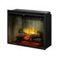 Dimplex Revillusion® 30" Built-In Traditional Firebox with Weathered Concrete Backer, Electric (RBF30WC)