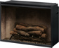 Dimplex Revillusion® 36" Built-In Traditional Firebox with Weathered Concrete Backer, Electric (RBF36WC)