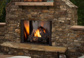Majestic Courtyard 36" Outdoor Traditional Vent-Free Gas Fireplace with IntelliFire Ignition, Natural Gas (ODCOUG-36)
