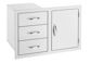 Summerset 33" Stainless Steel 3 Drawer and Access Door Combo (SSDC3-33)
