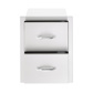 Summerset 17" Stainless Steel Double Drawer (SSDR2-17)