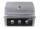 Wildfire 30" Ranch Pro Black 304 Stainless Steel Gas Grill, Natural Gas (WF-PRO30G-RH-NG)